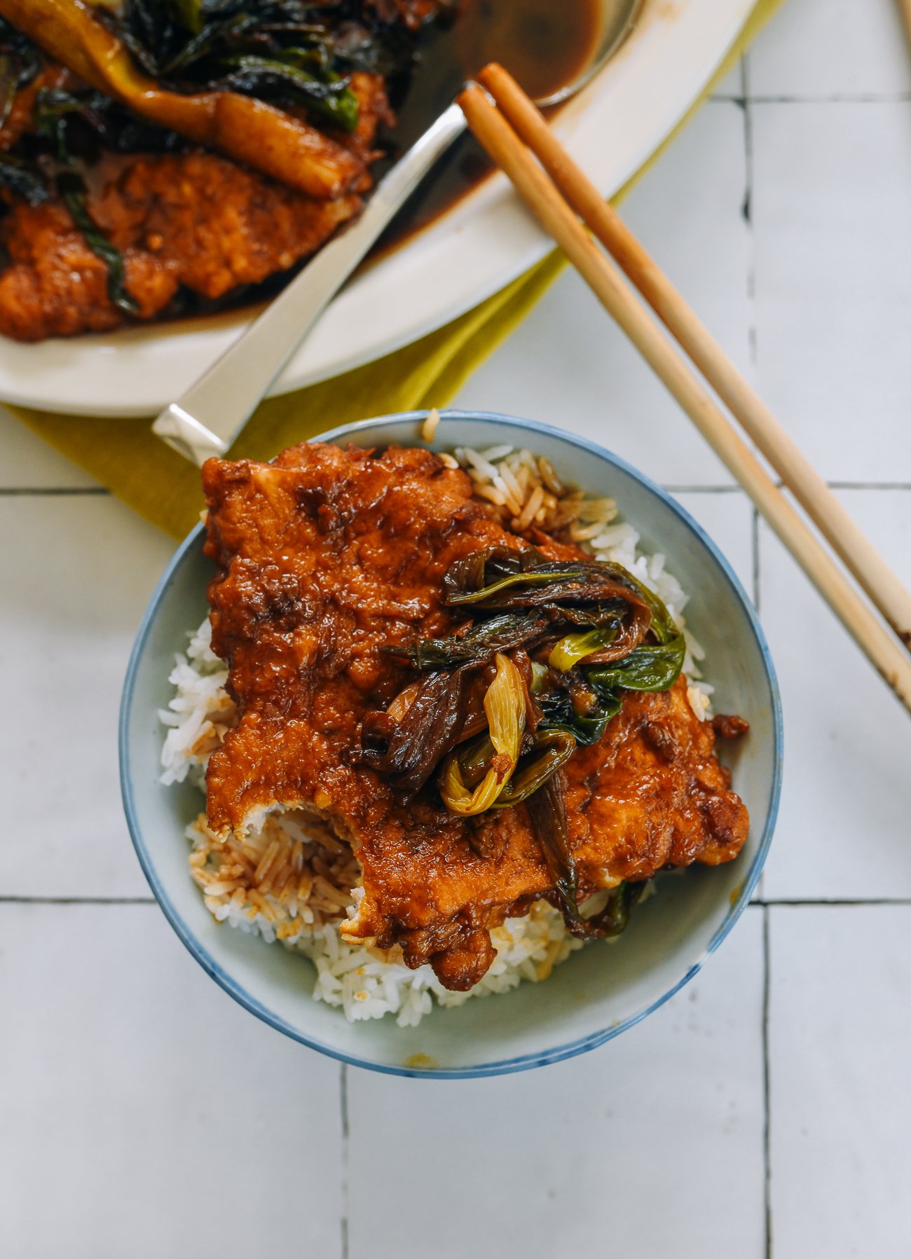 Braised Pork Chops Shanghai Style